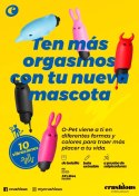 CRUSHIOUS O-PET Rabbit: Zmysłowy Mini Wibrator z 10 Trybami Stymulacji – Różowy
