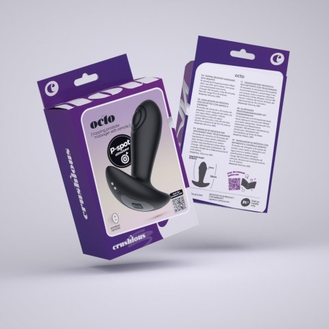 CRUSHIOUS OCTO – Pulsacyjny Plug Analny ze Zdalnym Sterowaniem