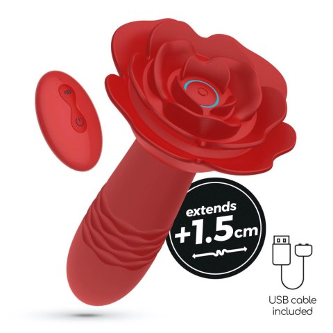 Crushious Romeo - Luksusowy Plug Analny z Ruchem Posuwisto-Wibracyjnym i Zdalnym Sterowaniem