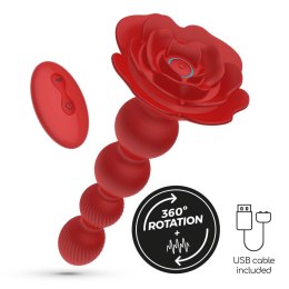 Crushious Rosaline – Obrotowy Plug Analny ze Zdalnym Sterowaniem