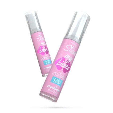 CRUSHIOUS Steal My Kisses – Lubrykant o smaku waty cukrowej, 10 ml