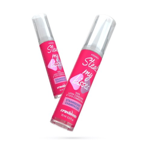 Crushious Steal My Kisses – Żel intymny o smaku truskawkowego szampana 10ml