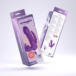 CRUSHIOUS Wrangler: Intensywny Wibrator All-in-One z Posuwem, Ssaniem i Wibracjami