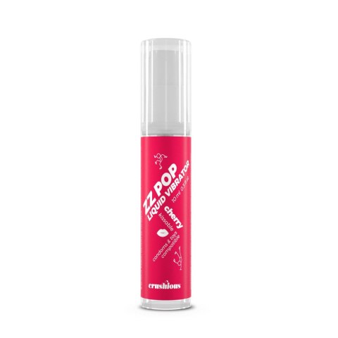 CRUSHIOUS ZZ POP Płynny Wibrator – Kuszący Aromat Wiśniowy, 10 ml