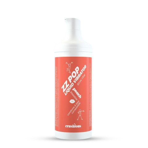 Crushious ZZ POP – Płynny Wibrator o Brzoskwiniowym Aromacie, 30 ml