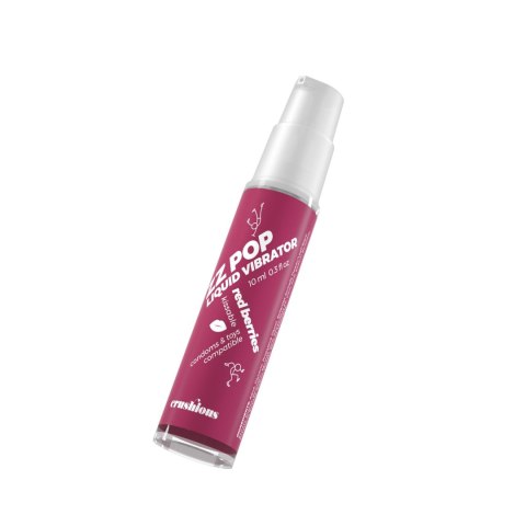 CRUSHIOUS ZZ POP Wibrujący Płyn Stymulujący o Aromacie Czerwonych Owoców 10ML