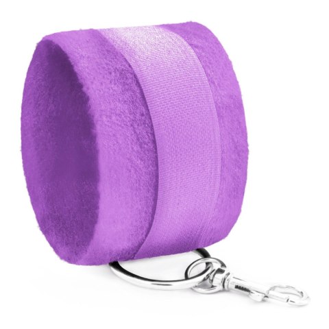 Zmysłowe Okowy na Rzep z Dodatkowym Łańcuchem 40 cm – Urzekająca Purpura