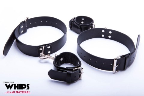 WHIPS: Eleganckie Skórzane Kajdanki na Uda Męskie