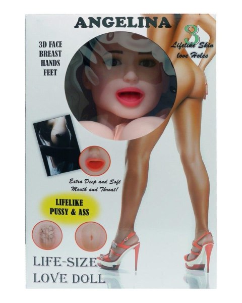 ANGELINA 3D: Realistyczna Lalka Erotyczna z Wibrującym Jajeczkiem