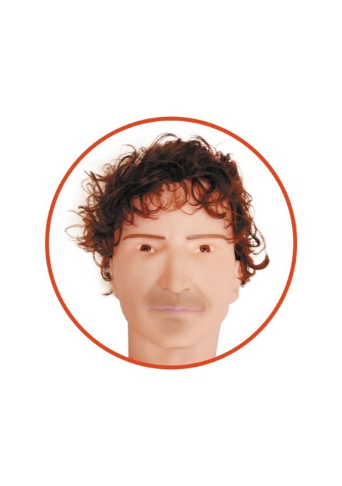 Lalka Erotyczna Męska DENNIS 3D z Wibracjami