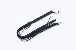 Pejcz WHIPS – Luksusowy Bat z Naturalnej Skóry, Czarny