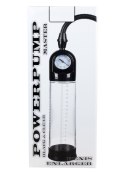 Pompka Penisa MASTER Powerpump – Czerń i Przejrzystość