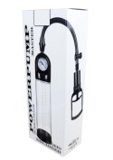 Pompka Penisa MASTER Powerpump – Czerń i Przejrzystość