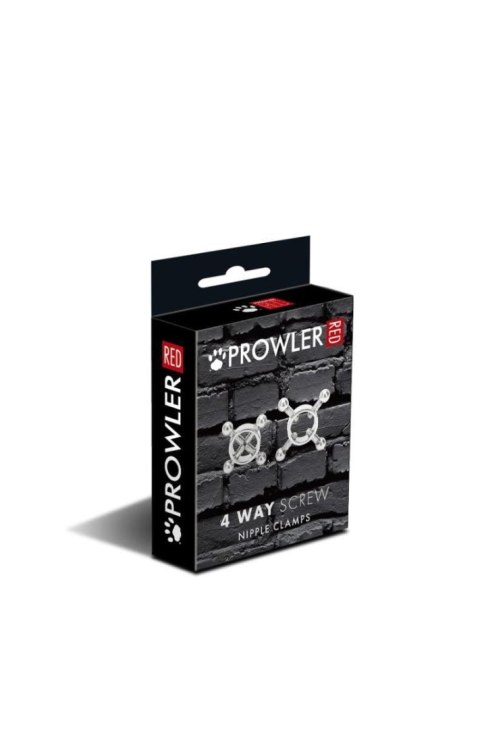 Prowler RED – Zaciski na Sutki z Czterokierunkową Regulacją Śrubową
