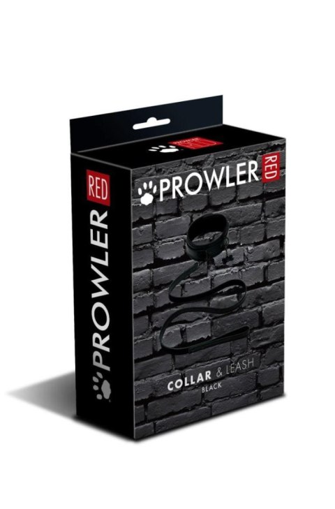 Zestaw Obroża i Smycz Prowler RED