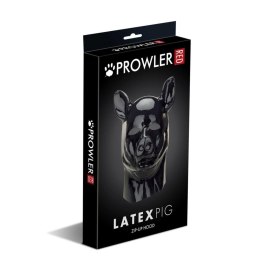 Lateksowy Kaptur 'Świnka' Prowler RED