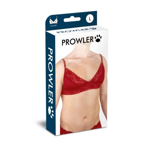 Prowler. Koronkowy Biustonosz w Płomiennej Czerwieni (Rozmiar XL)
