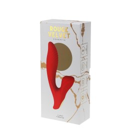Wibrator punktu G Rouge Velvet z Pulsacją