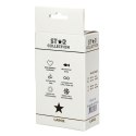 Star Collection – Luksusowy Silikonowy Korek Analny L z Fioletowym Kamieniem