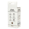 Korek Analny Silikonowy Star Collection Fioletowy S z Różowym Kryształem