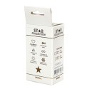 Elegancki Korek Analny Star Collection S z Fioletowym Kamieniem