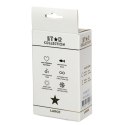 Korek Analny Star Collection - Srebrny Metal z Różowym Kamieniem, Rozmiar L