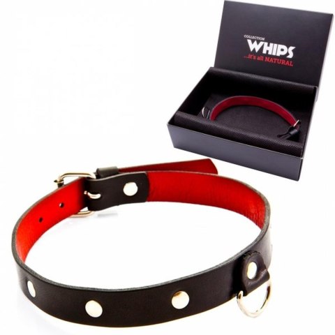 Cienka Obroża WHIPS – Kunszt Skóry