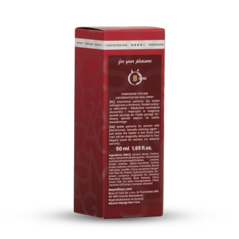Miyoshi Miyagi INSTINCT – Perfumy z Feromonami dla Kobiet 50ml