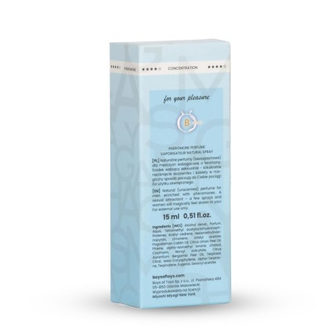Miyoshi Miyagi PURE Feromony Neutralne dla Mężczyzn 15ml