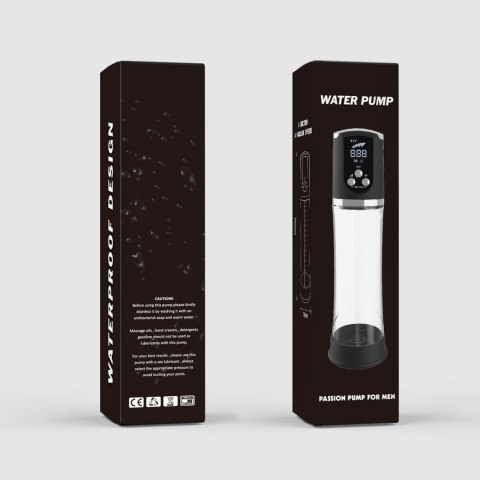 Passion Pump: Luksusowa, Automatyczna Pompka Wodoodporna z Wyświetlaczem LCD