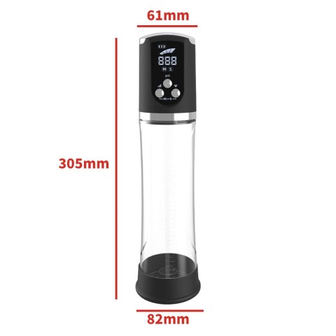 Passion Pump: Luksusowa, Automatyczna Pompka Wodoodporna z Wyświetlaczem LCD