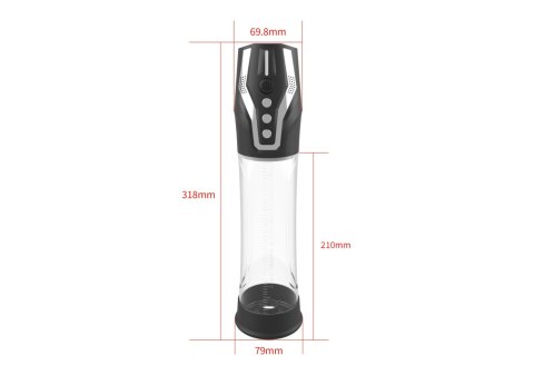PASSION PUMP – Automatyczna, Wodoodporna Pompka Erotyczna Sterowana Głosem