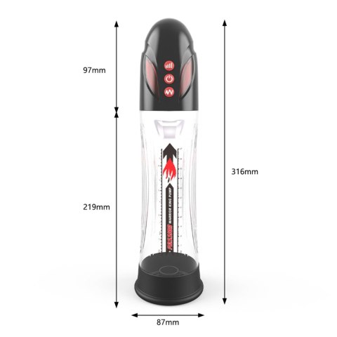 Passion Pump - Luksusowa, Automatyczna, Wodoodporna Pompka Akumulatorowa