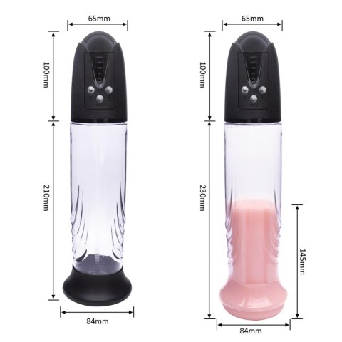 SUCK VACUUM - Luksusowa Elektryczna Pompka Próżniowa dla Mężczyzn