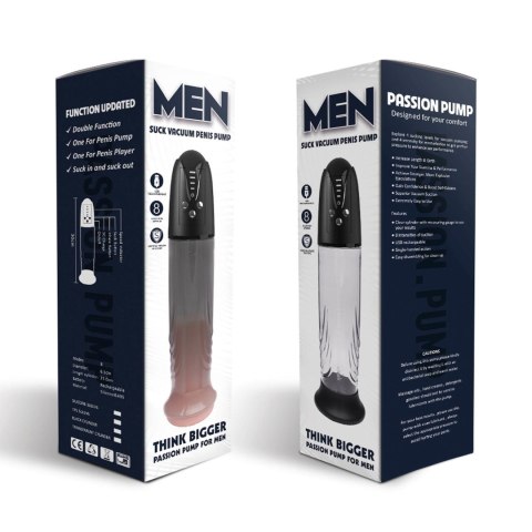 SUCK VACUUM - Luksusowa Elektryczna Pompka Próżniowa dla Mężczyzn