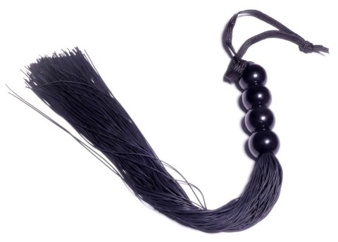 Czarny silikonowy pejcz 14'' – seria Fetish B