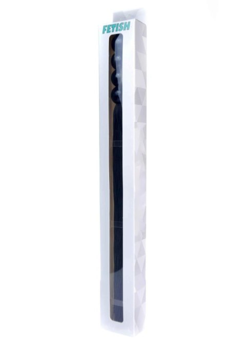 Czarny silikonowy pejcz 14'' – seria Fetish B