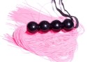 Zmysłowy Pejcz Silikonowy – Pink 37 cm