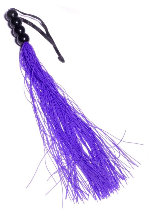 Fioletowy Silikonowy Flogger 14'' z Serii Fetish B