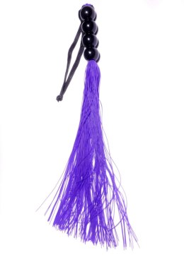 Fioletowy Silikonowy Flogger 14'' z Serii Fetish B