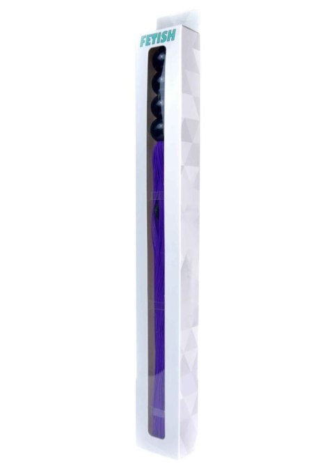 Fioletowy Silikonowy Flogger 14'' z Serii Fetish B