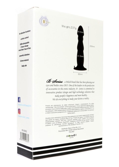 Masażer prostaty USB z 10 funkcjami i zdalnym sterowaniem