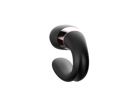 V-Vibe Czarny Wibrator dla Par z 7 Funkcjami i Bezprzewodowym Pilotem USB