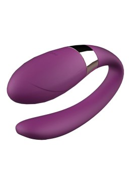 Stymulator V-Vibe Fioletowy z 7 Funkcjami i Bezprzewodowym Pilotem USB