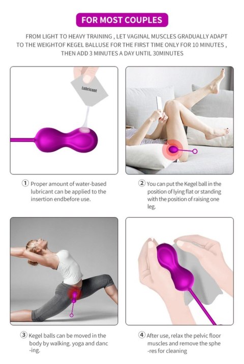 Zestaw Kulek Gejszy Kegel Balls