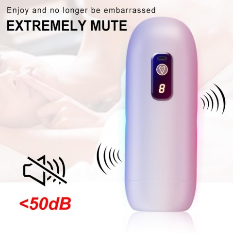Wibrujący Masturbator USB z 8 Trybami Stymulacji