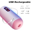 Wibrujący Masturbator USB z 8 Trybami Stymulacji