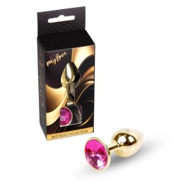 MyLove Toys – Elegancki Korek Analny z Różowym Kamieniem