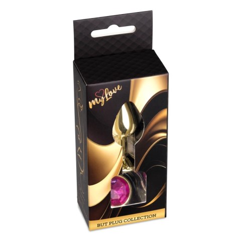 MyLove Toys – Elegancki Korek Analny z Różowym Kamieniem