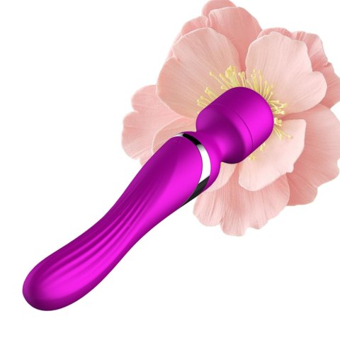 Podwójny Masażer Silikonowy z USB i 7+7 Trybami Wibracji